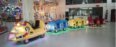 Паровоз «Pudding Avengers» 12 мест