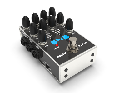 AMT LA4 P4   –  двухканальный гитарный преамп 4 серии