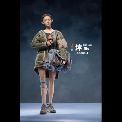 Городская девчонка Мю - Коллекционная фигурка 1/6 City Series NO.1 City girl Mu (CG001-A) - Mr.Z