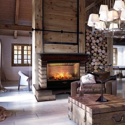 Электрокамин Kansas AO с очагом 3D FireStar 33