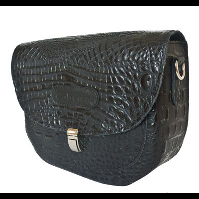 Кожаная женская сумка Amendola black (арт. 8003-01)