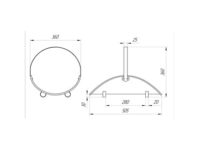 Дровница VKN101