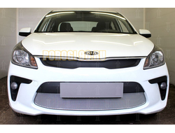Защита радиатора KIA RIO 2017- chrome низ PREMIUM