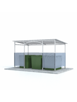 контейнеры Место для мусорных контейнеров 4