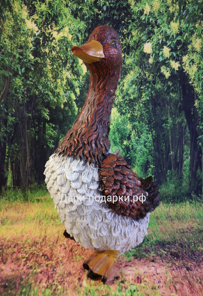 Гусь красавец 51*28см   1,8кг   полистоун Россия 2249/012086*