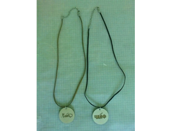 Кулон "Чайф" круглый, дерево