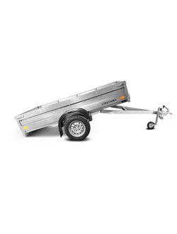 Прицеп «Спутник PRO» (2500x1300x370) оцинкованная рама, с силовым подрамником