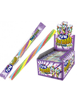 Жев. мармелад "Палочки Торнадо в сахаре" Тутти - Фрутти инд.упак. 9гр х 150шт