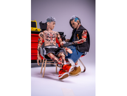 Татуировщик, тату-мастер - Коллекционная фигурка 1/6 Tattoo Artist - trickyMan12