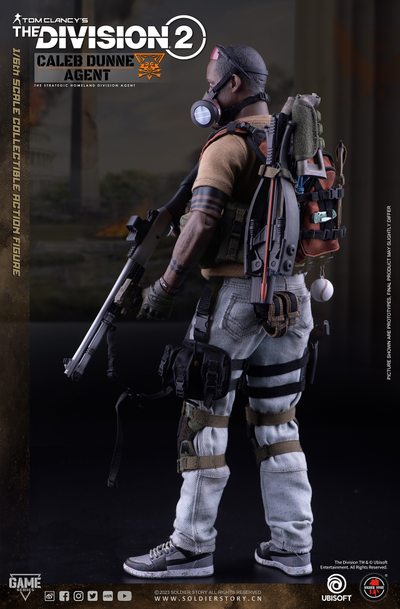 Агент Калеб, The Division 2 - Коллекционная ФИГУРКА 1/6 Ubisoft The Division 2 Agent Caleb Dunne (SSG-008) - SOLDIER STORY