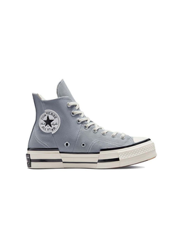 Кеды Converse Chuck 70 Plus серые высокие на платформе