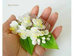 Гребень с жасмином .