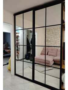 перегородка зеркало