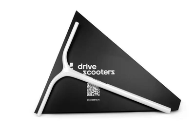 Руль Drive Scooters Carbon белый 65x58