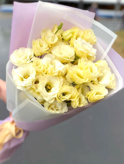 Букет махровых эустом (цвет на выбор)