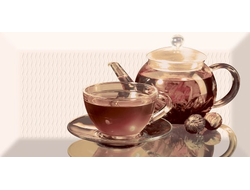 Absolut Keramika Декор керамический Decor Tea 01 B 10x20