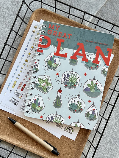 Планер ежедневник на 4 месяца - КАКТУС