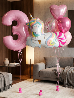 Набор шаров Единорожка