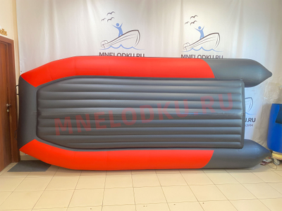 Моторная лодка Таймень RX 4300 НДНД красный/черный днище