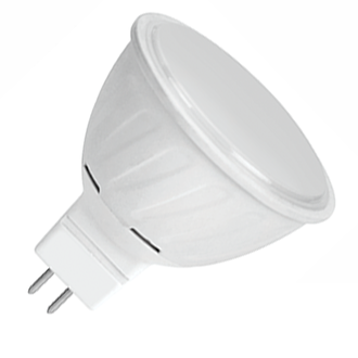 Лампа светодиодная Ecola MR16 GU5.3 220V 10W 2800K 2K 51x50 матов. Premium M2UW10ELC