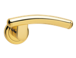 Дверные ручки Morelli Luxury &quot;LUNA&quot; OTL Цвет - Золото