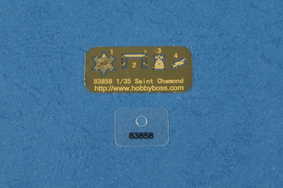 Сборная модель: (Hobby Boss 83858) Французский тяжёлый танк Saint-Chamond (Early)