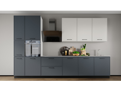 Композиции Модульной кухни Равенна Кварц грей/маренго