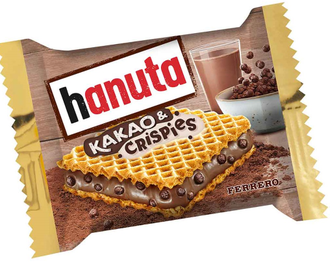 HANUTA KAKAO-CRISPIES  220G (20 ШТ)