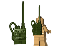 Переносная радиостанция (цвет: армейский зеленый)