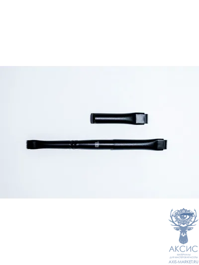 Кисть PACE №1 + доп. аппликатор в черном упругом нейлоне для ламинирования ресниц