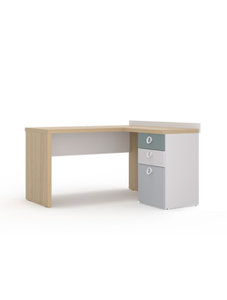 СМАРТИ Стол письменный С-1200 с угловым модулем