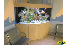 Угловой аквариум