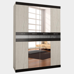 ШМ788 Шкаф "Соренто-1" 4-х дверный. Размер: 1600х2220х585.