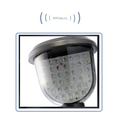 DIY SS, Уличная автономная периметровая телекамера с видеорегистратором + светильник, на солнечной батарее