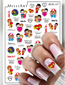 Слайдер-дизайн MilliArt Nails MAX-221