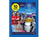 Наклейки TOPPS &quot;UEFA Champions League 2020/21 (Лига Чемпионов УЕФА 2020/2021 год)&quot; 1 пакетик - 10 наклеек