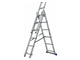 Лестница SMARTY SN011-311 алюминиевая трёхсекционная 11 ступеней