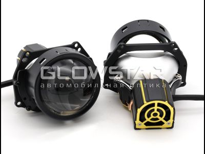 Билед модули Aozoom A21 2025 3.0 дюйма, 2 чипа, 5500K, 12V, 65W/73W, крепление 3R (комплект, 2шт)