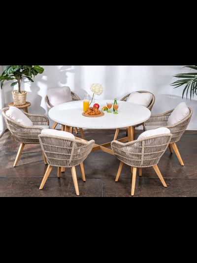 Обеденная группа из тика TALARA M