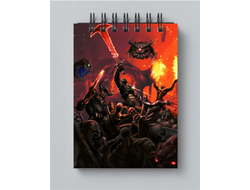 Блокнот Doom/ Дум №8