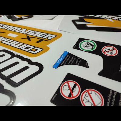 BRP can-am Commander XT limited заводские наклейки №820