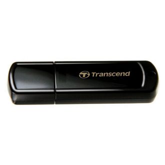 Флеш-память Transcend JetFlash 350, 8Gb, USB 2.0, черный, TS8GJF350