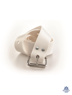 Ремень силиконовый C4 MARSEILLAISE white с марсельской пряжкой