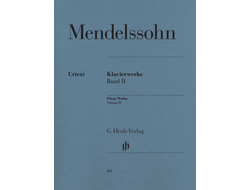 Mendelssohn:  Piano Works Volume II