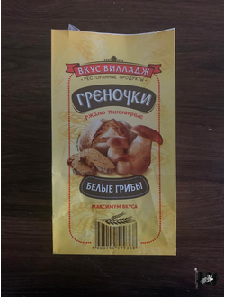 Гренки ржан. "ВКУС ВИЛЛАДЖ" с ГРИБАМИ 0,100 кг.