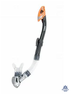 Трубка для дайвинга ISEA RAPTOR сухая два клапана