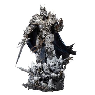 Фигурка, Blizzard, World of Warcraft, Lich King, Arthas, Statue, статуя, лицензия, король, лич, wow