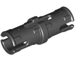 Technic, Pin with Short Friction Ridges, Black (2780 / 278026 / 4121715 / 6279875)