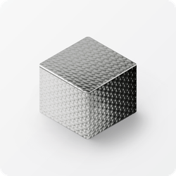 П-профиль 10х10 мм. из нержавеющей стали NEEXY PVS97-10 EM Тисненый 2.7м.