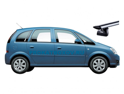 Дуги THULE для Opel Meriva A в штатные места